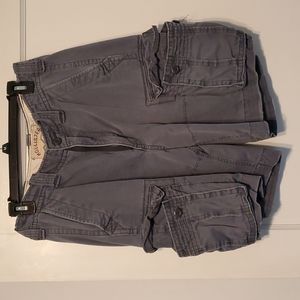 Hollister Gray Cargo Shorts for Men